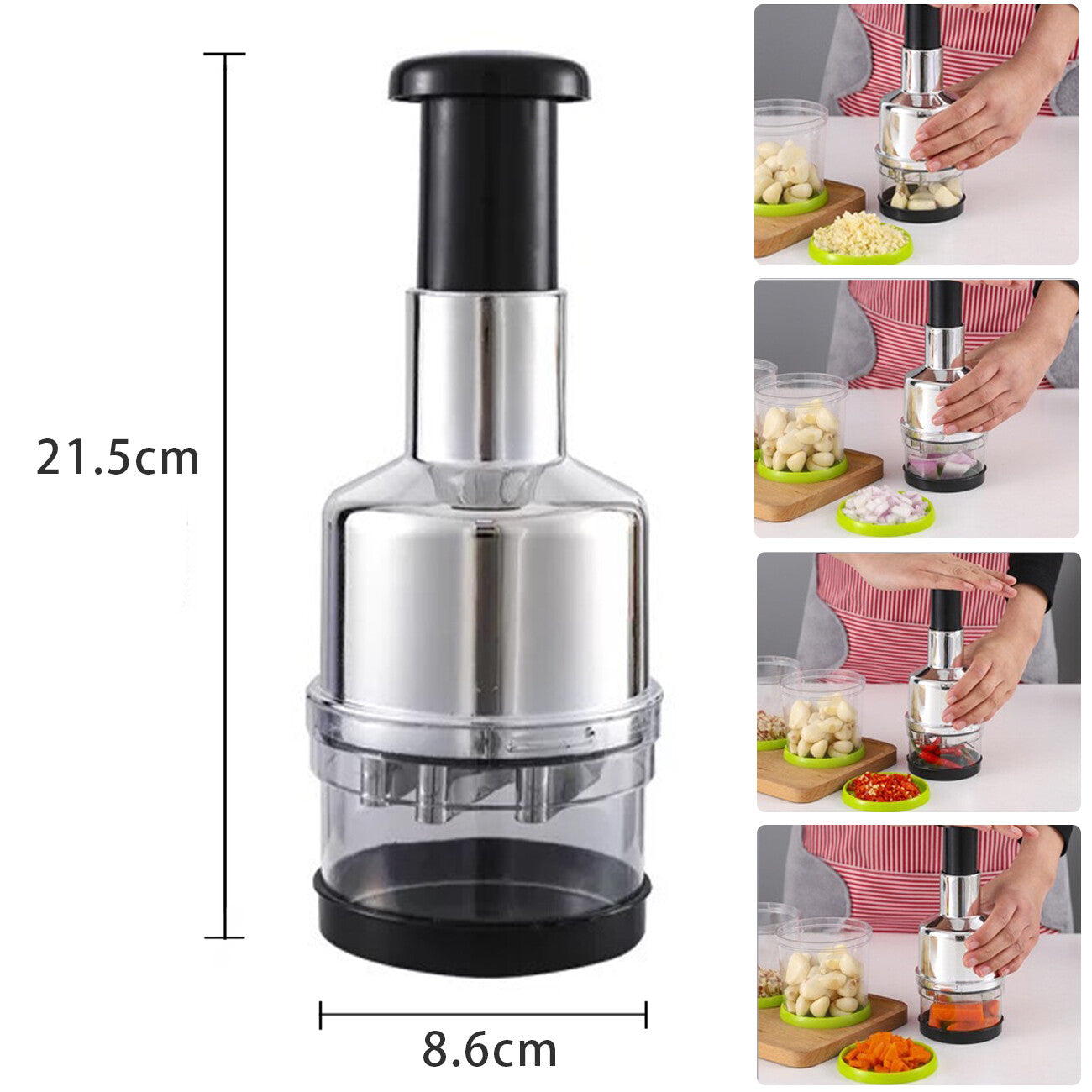 QuickPrep Manual Vegetable Chopper